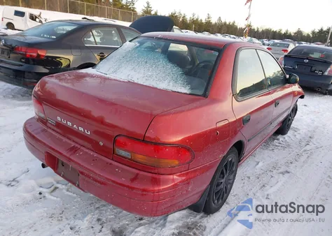 2000 Subaru Impreza L from USA, damaged, VIN JF1GC4356YH501787